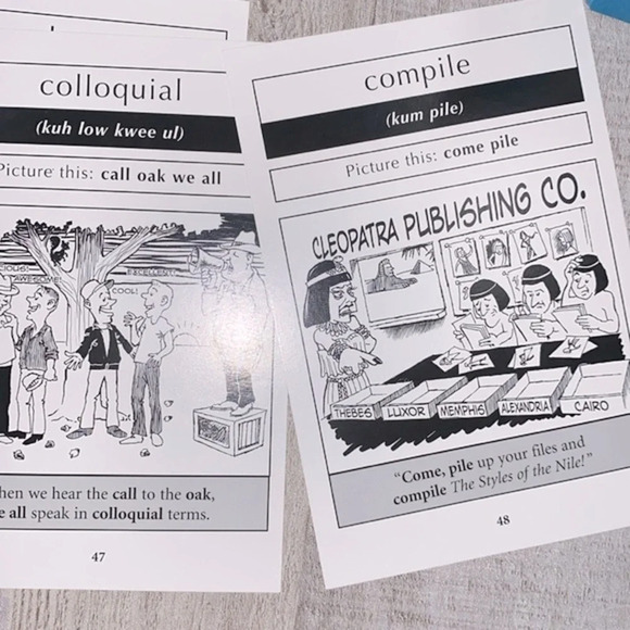 Pictures these SAT words in a flash cards by Philip Geer 2010 - Picture 6 of 6